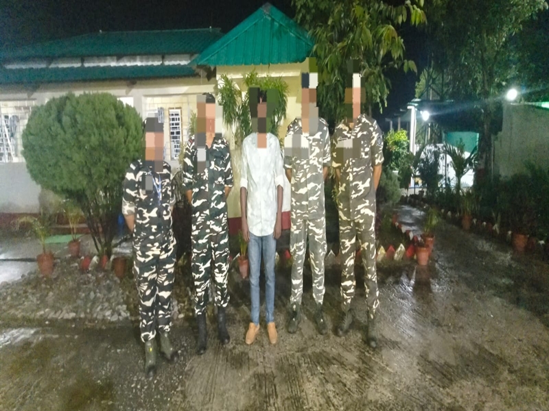भारत-नेपाल सीमा पर एसएसबी ने बांग्लादेशी नागरिक को दबोचा, अवैध रूप से प्रवेश की कोशिश विफल