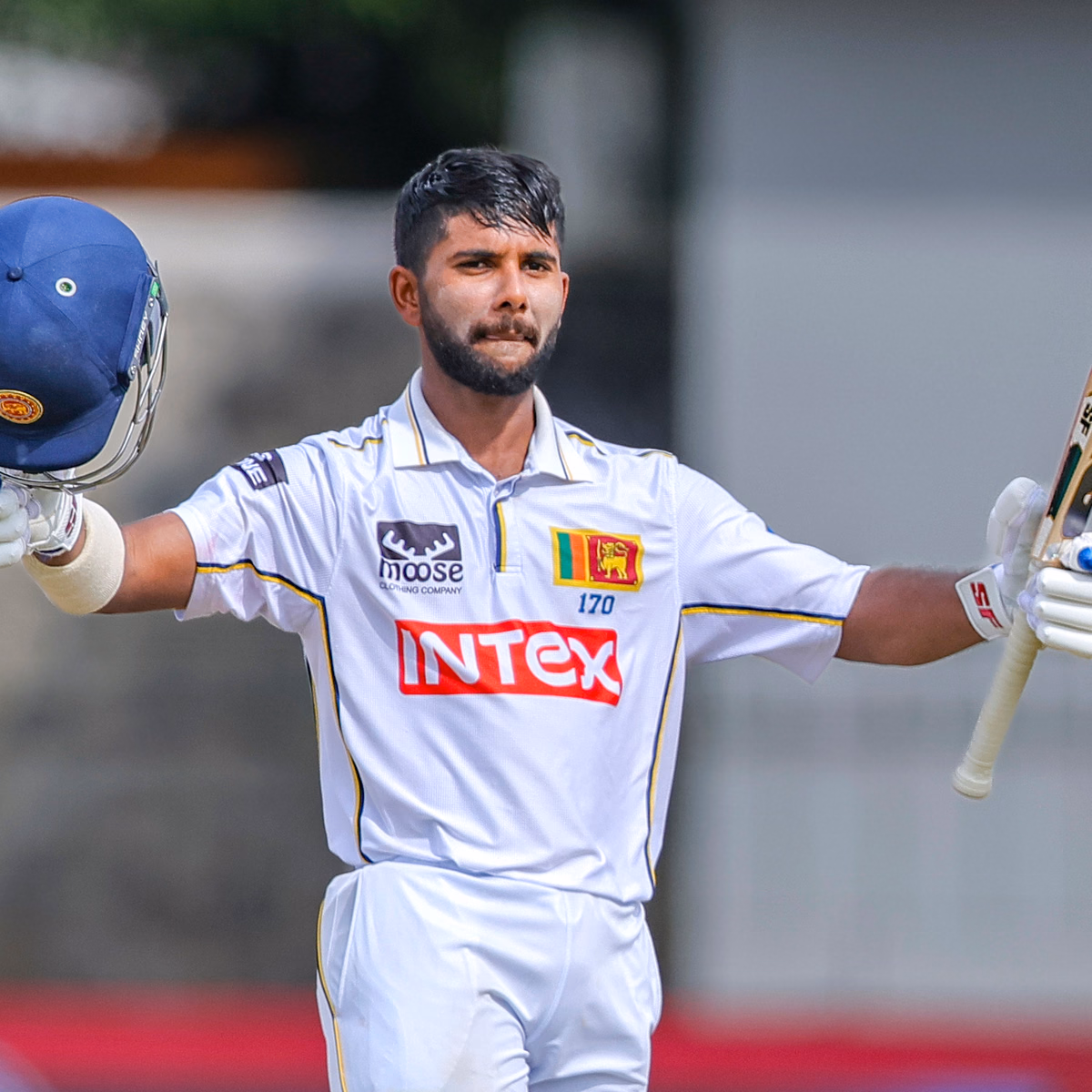 SL vs IND: Sonal Dinusha writes history with his twin centuries at SSC in second test